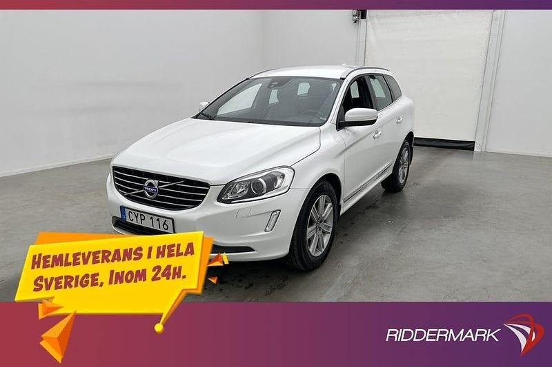 Vit Begagnad 2016 Volvo XC60 Summum SUV | 208 900 kr (Marknadspris) - Bild 1/3