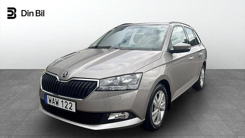 Ljusbrun Begagnad 2018 Skoda Fabia Comfort Kombi | 129 900 kr (Lite dyr) - Bild 1/4