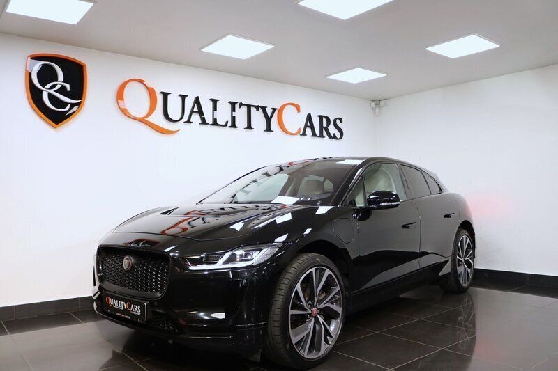 Svart Begagnad 2021 Jaguar I-Pace SUV | 459 000 kr (Marknadspris) - Bild 1/4
