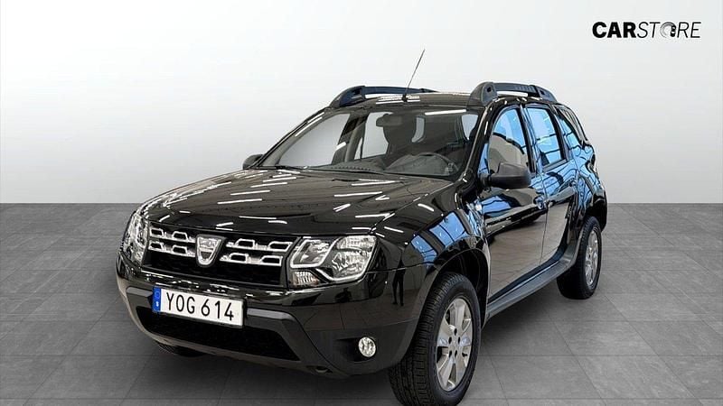 Svart Begagnad 2017 Dacia Duster SUV | 109 900 kr (Bra pris) - Bild 1/4