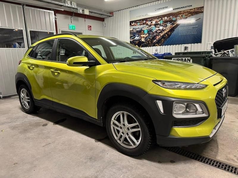 Metallic (lime tvist) Begagnad 2019 Hyundai Kona SUV | 139 000 kr (Bra pris) - Bild 1/4