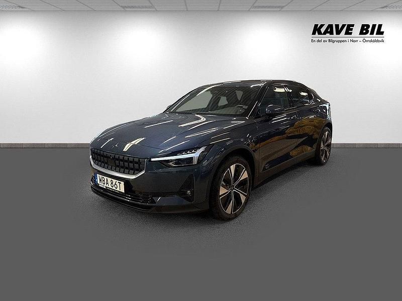 Mörkblå Begagnad 2023 Polestar 2 Pilot Halvkombi | 469 900 kr (Lite dyr) - Bild 1/4