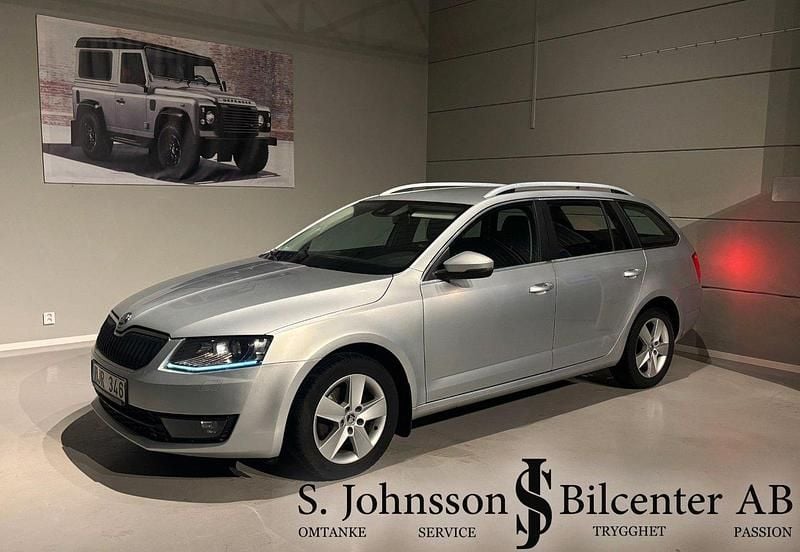 Silver Begagnad 2013 Skoda Octavia Business Line Kombi | 109 900 kr (Dyr) - Bild 1/4
