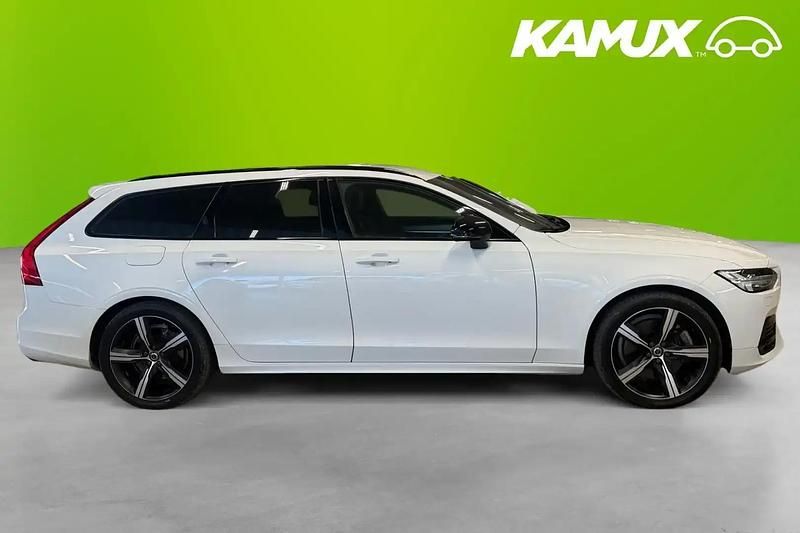 Begagnad Volvo V90 R-Design 392 HK (288 kW) 2020 Vit Kombi