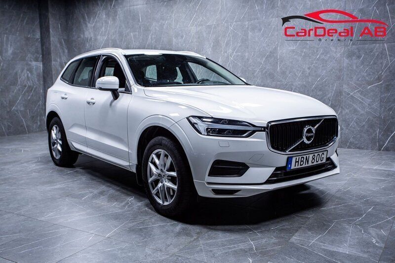 Vit Begagnad 2019 Volvo XC60 Momentum SUV | 229 800 kr (Marknadspris) - Bild 1/4