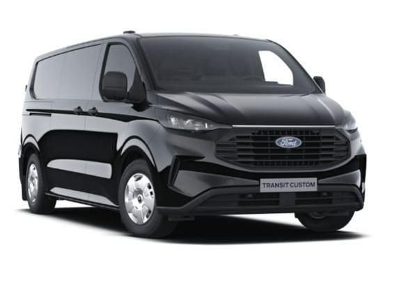 Ny Ford Transit 2026 Svart Sedan