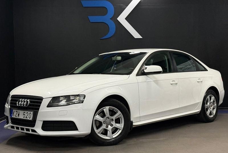 Vit Begagnad 2010 Audi A4 Sedan | 109 900 kr (Marknadspris) - Bild 1/4
