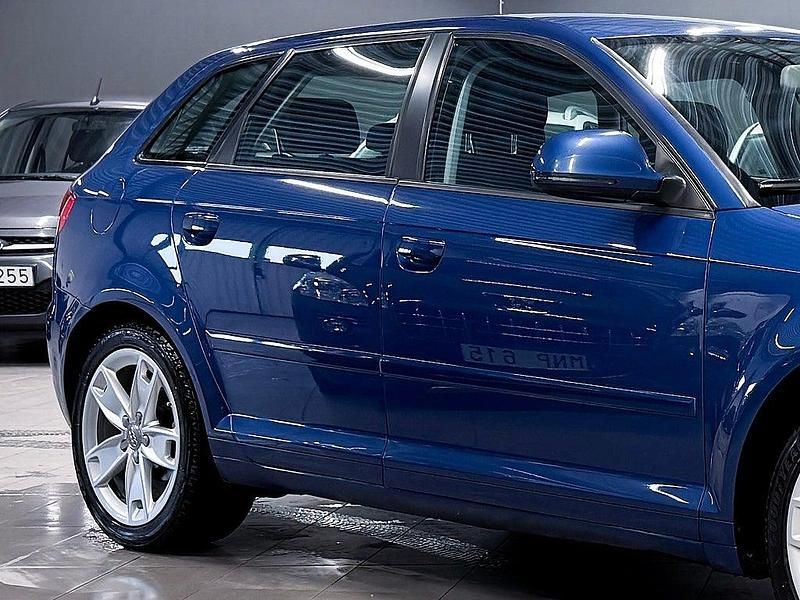 Begagnad Audi A3 Sportback 140 HK (102 kW) 2008 Blå Halvkombi