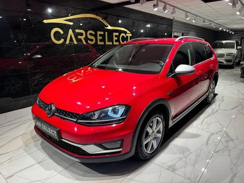 Röd Begagnad 2017 VW Golf Alltrack Kombi | 169 900 kr (Bra pris) - Bild 1/4