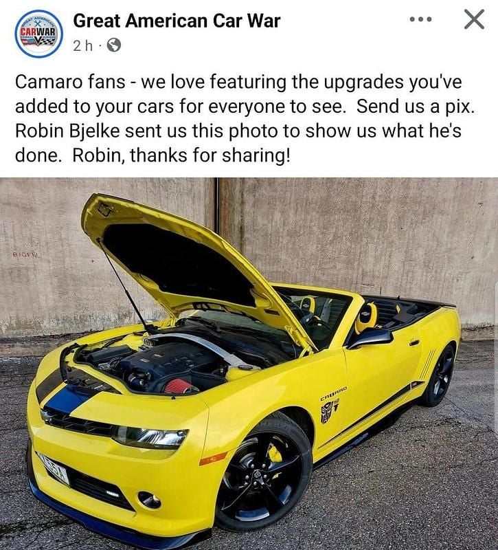 Begagnad Chevrolet Camaro 350 HK (257 kW) 2015 Cab