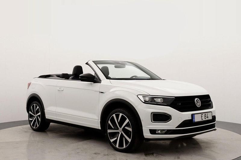 Vit Begagnad 2020 VW T-Roc R-line SUV | 279 000 kr (Lite dyr) - Bild 1/4