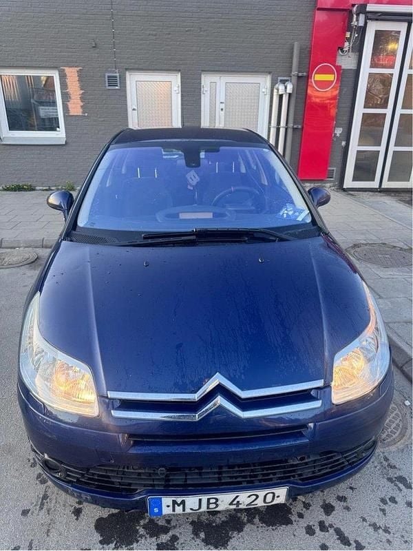 Blå Begagnad 2007 Citroën C4 Halvkombi | 19 999 kr (Bra pris) - Bild 1/4