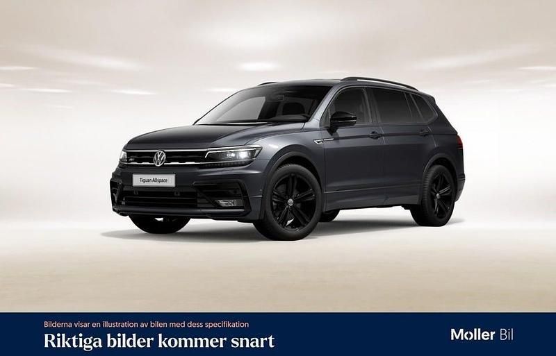 Grå Begagnad 2021 VW Tiguan Allspace GT SUV | 339 000 kr (Marknadspris) - Bild 1/4