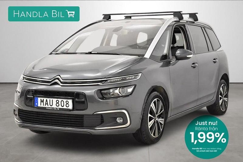 Grå Begagnad 2017 Citroën C4 Picasso Minibuss | 119 900 kr (Marknadspris) - Bild 1/4