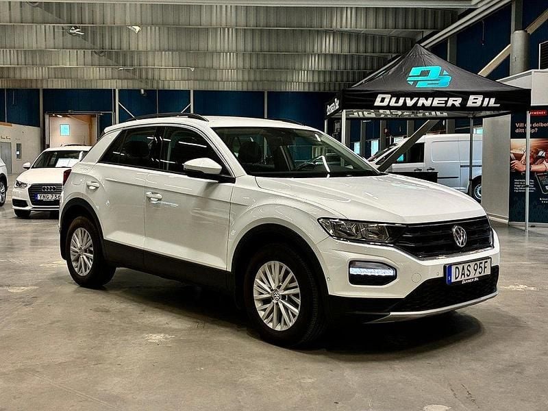 Vit Begagnad 2019 VW T-Roc SUV | 224 900 kr (Bra pris) - Bild 1/4