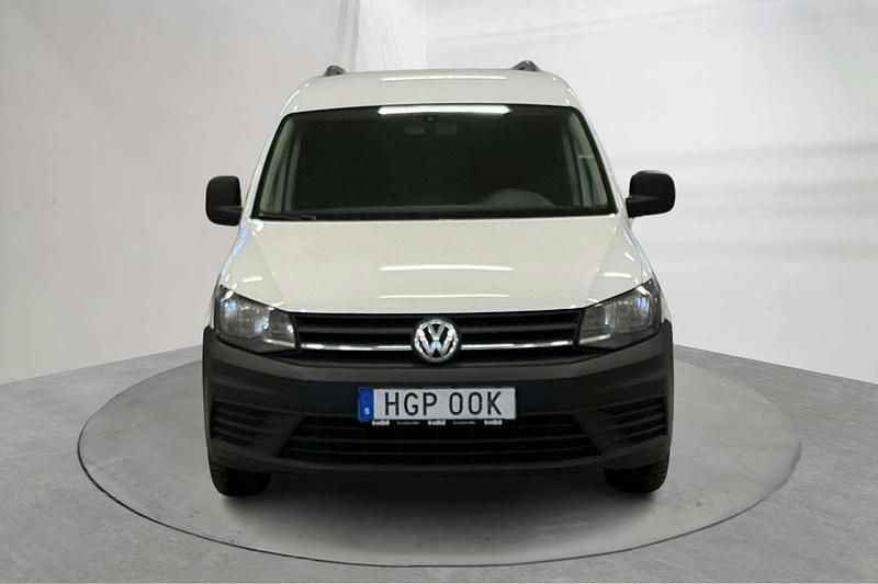 Begagnad VW Caddy 102 HK (75 kW) 2019 Vit Minibuss