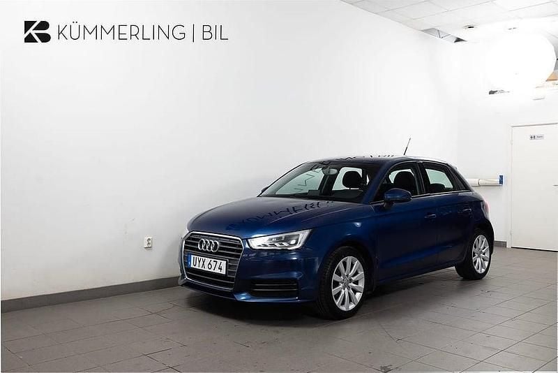 Blå Begagnad 2016 Audi A1 Sportback Halvkombi | 114 900 kr (Marknadspris) - Bild 1/4