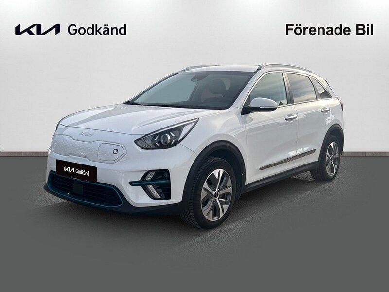 Vit (clear white) Begagnad 2022 Kia e-Niro 2 SUV | 265 000 kr (Bra pris) - Bild 1/4