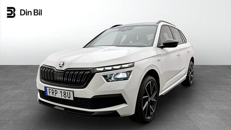 Vit Begagnad 2023 Skoda Kamiq Monte Carlo SUV | 244 900 kr (Marknadspris) - Bild 1/4