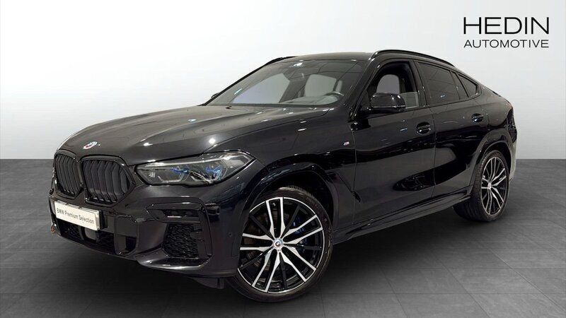 Svart Begagnad 2023 BMW X6 M Sport SUV | 898 700 kr (Bra pris) - Bild 1/4
