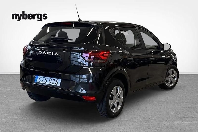 Begagnad Dacia Sandero Essentiel 91 HK (66 kW) 2023 Svart