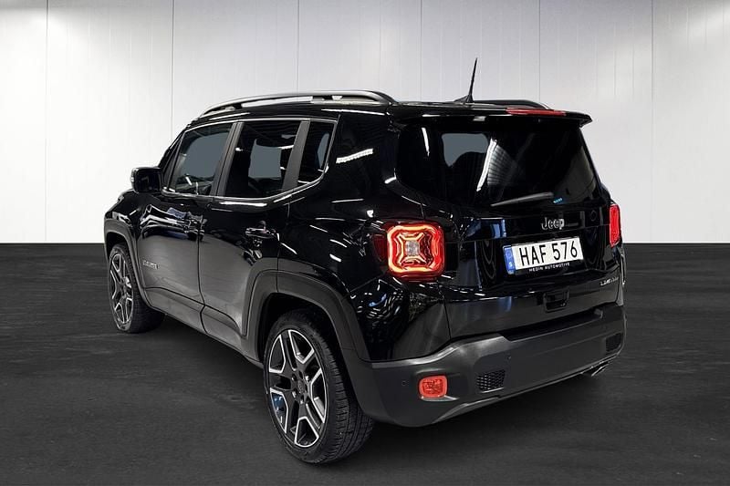 Begagnad Jeep Renegade Limited 150 HK (110 kW) 2019 Svart SUV