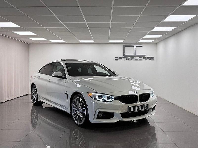 Vit (vit.) Begagnad 2014 BMW 420 Gran Coupé M Sport Sportkupé | 229 900 kr (Dyr) - Bild 1/4