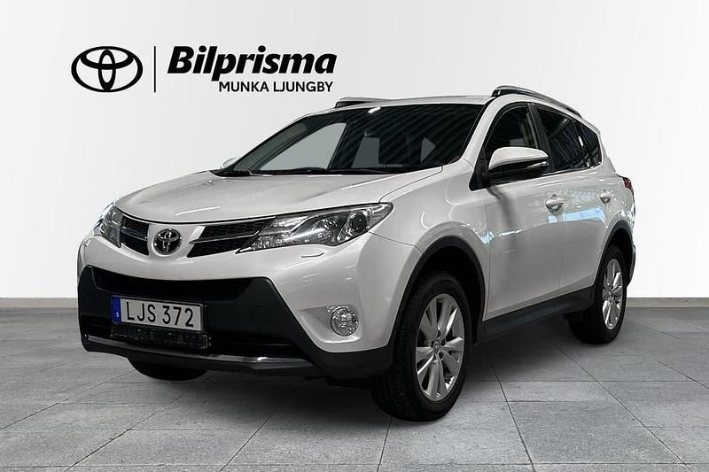 Vit Begagnad 2014 Toyota RAV4 Executive SUV | 158 700 kr (Bra pris) - Bild 1/4