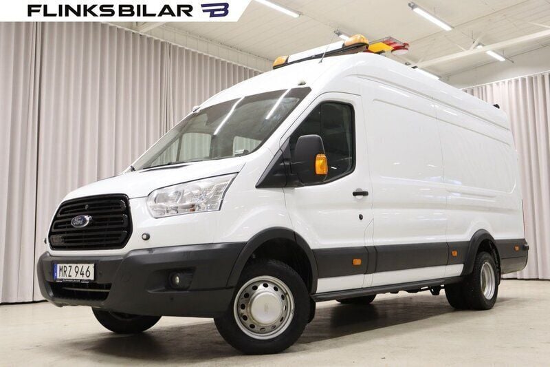 Vit Begagnad 2019 Ford Transit Van | 239 900 kr (Dyr) - Bild 1/4
