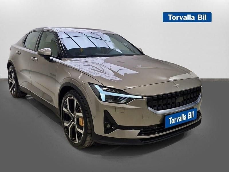 Begagnad Polestar 2 Performance 350 kW (476 HK) 2020 Grå Halvkombi