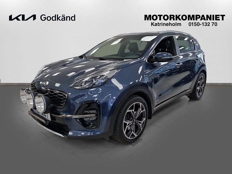 Blå Begagnad 2019 Kia Sportage GT-Line SUV | 209 900 kr (Marknadspris) - Bild 1/4