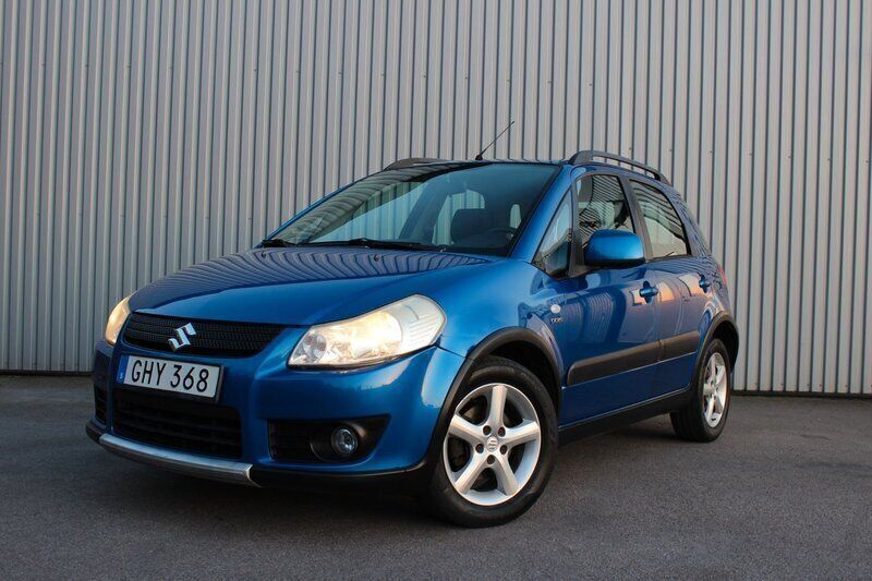 Blå Begagnad 2007 Suzuki SX4 Halvkombi | 39 900 kr (Marknadspris) - Bild 1/4