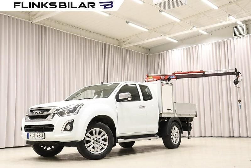 Vit Begagnad 2019 Isuzu D-Max Pickup | 499 800 kr - Bild 1/4