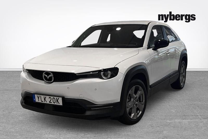 Vit Begagnad 2022 Mazda MX30 SUV | 209 000 kr (Lite dyr) - Bild 1/4