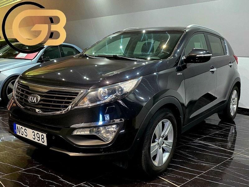 Svart Begagnad 2013 Kia Sportage EX SUV | 89 900 kr (Marknadspris) - Bild 1/4