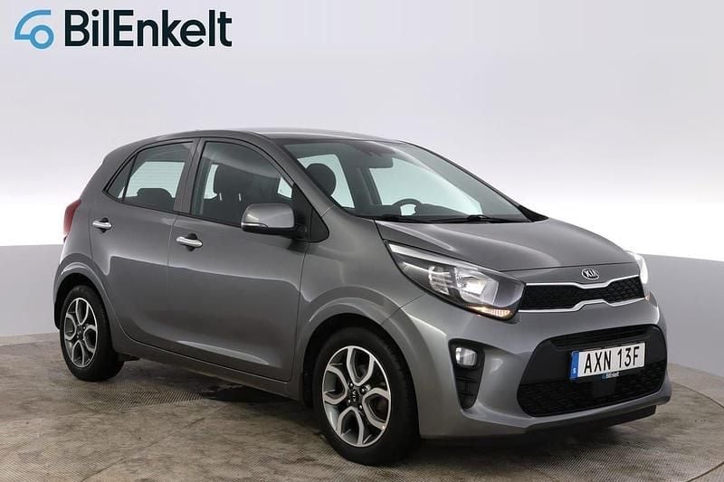 Grå Begagnad 2021 Kia Picanto Halvkombi | 128 900 kr (Marknadspris) - Bild 1/4