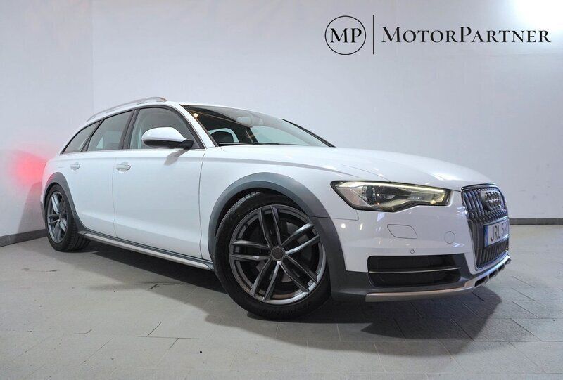 Vit Begagnad 2015 Audi A6 Allroad Kombi | 189 900 kr (Marknadspris) - Bild 1/4