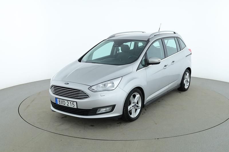 Grå Begagnad 2017 Ford Grand C-Max Minibuss | 119 000 kr - Bild 1/4