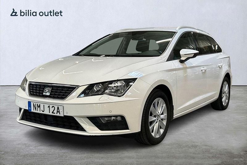 Vit Begagnad 2020 Seat Leon ST Style Kombi | 99 900 kr (Bra pris) - Bild 1/3