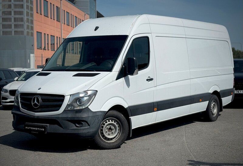 Vit Begagnad 2015 Mercedes Sprinter Van | 269 900 kr (Lite dyr) - Bild 1/4