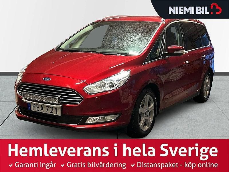 Röd Begagnad 2016 Ford Galaxy Business Edition Minibuss | 259 900 kr - Bild 1/3