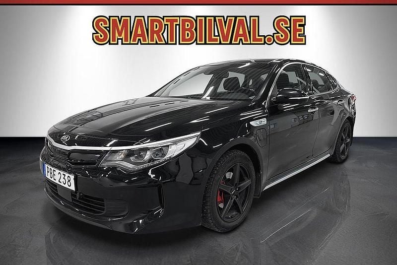 Svart Begagnad 2016 Kia Optima Hybrid Sedan | 159 900 kr (Bra pris) - Bild 1/4