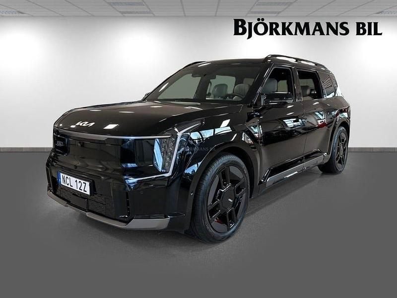Svart Begagnad 2023 Kia EV9 GT-Line SUV | 659 900 kr - Bild 1/4