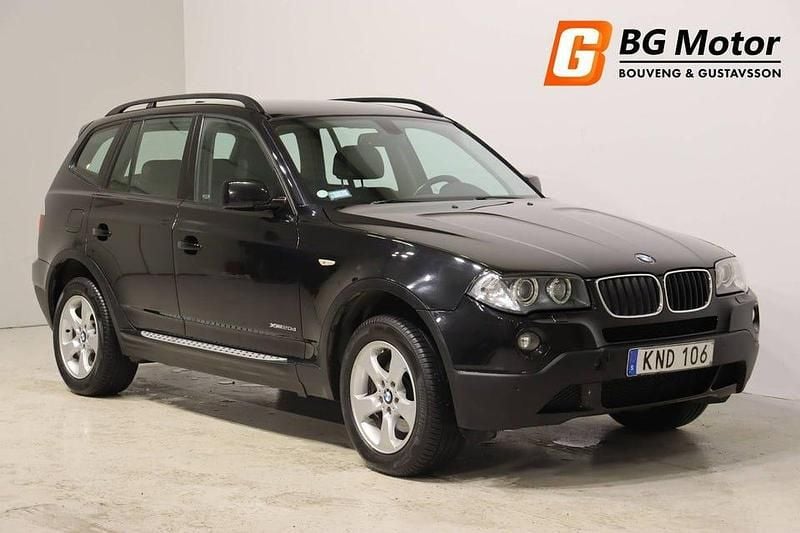 Begagnad BMW X3 Comfort Edition 177 HK (130 kW) 2009 Svart SUV