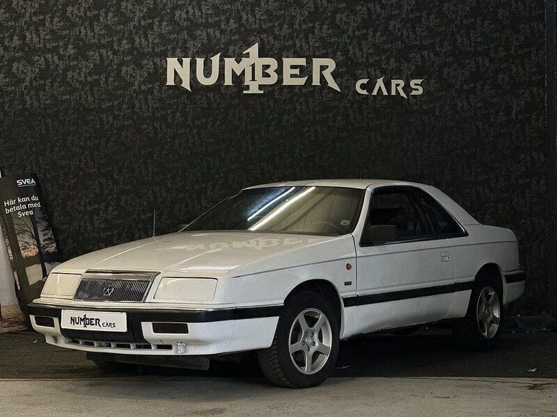 Vit Begagnad 1990 Chrysler Le Baron Sportkupé | 19 900 kr - Bild 1/4