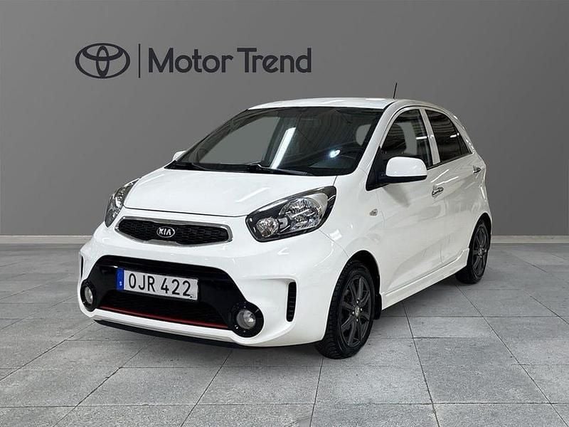 Begagnad Kia Picanto 87 HK (63 kW) 2017 Vit Halvkombi