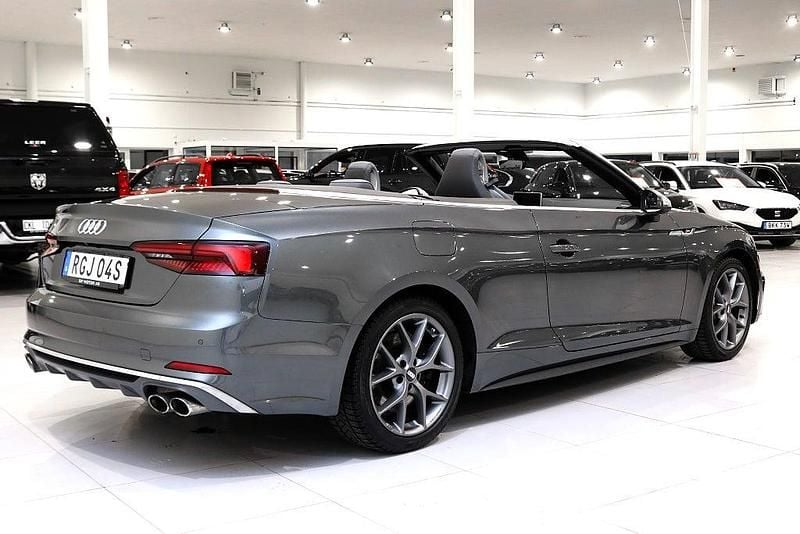 Begagnad Audi S5 Cabriolet 354 HK (260 kW) 2017 Grå Cab
