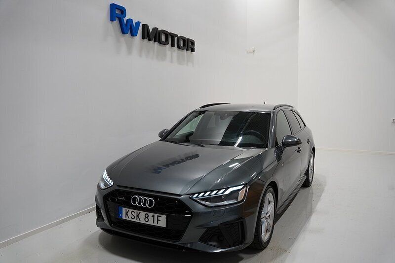 Grå Begagnad 2020 Audi A4 S-Line Kombi | 319 800 kr (Bra pris) - Bild 1/4