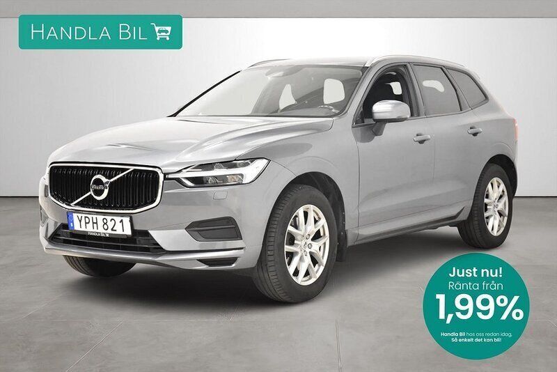 Grå Begagnad 2018 Volvo XC60 Momentum SUV | 289 900 kr (Marknadspris) - Bild 1/3