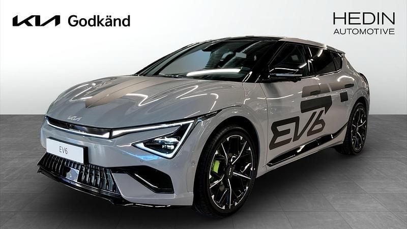 Grå (grey) Begagnad 2025 Kia EV6 SUV | 699 900 kr - Bild 1/4
